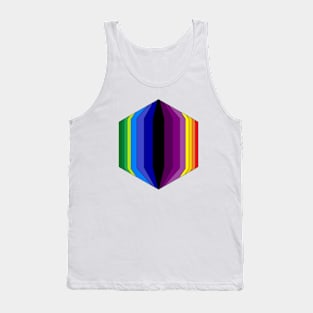 Colorful hexagon Tank Top